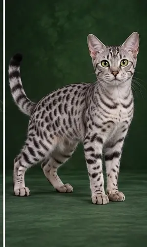 Portrait généré de Tennessee Rex Shorthair