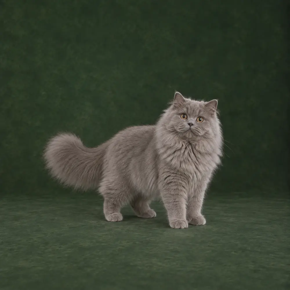 Portrait généré de British Longhair