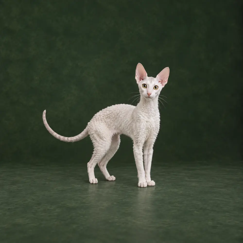 Portrait généré de Cornish Rex