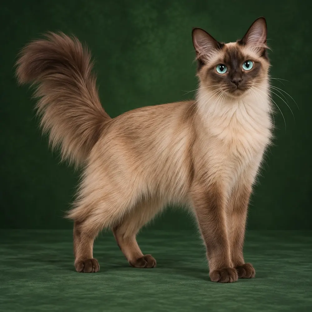 Portrait généré de Tonkinois Longhair