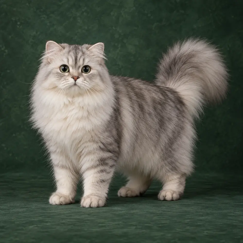 Portrait généré de Scottish Straight Longhair