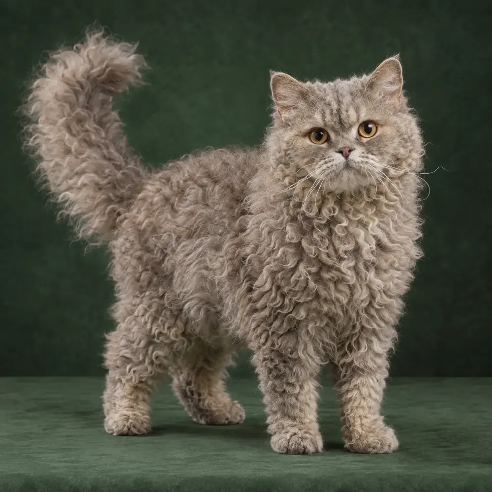 Portrait généré de Selkirk Rex
