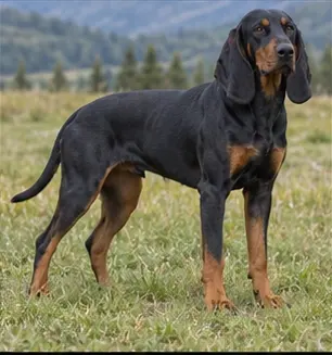 Austrian Black and Tan Hound