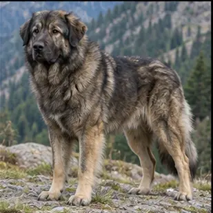 Chien de berger roumain de Mioritza