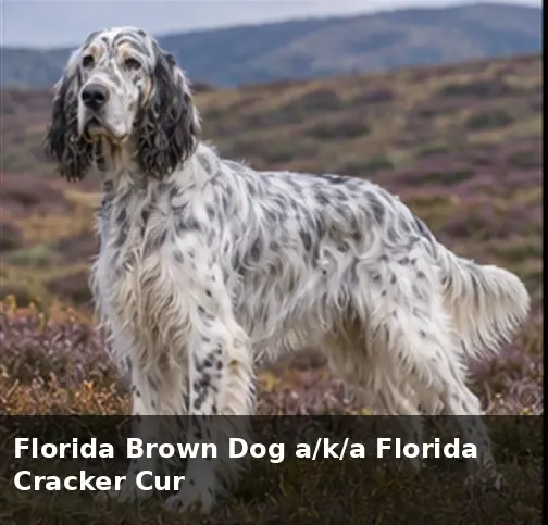 Florida Brown Dog a/k/a Florida Cracker Cur