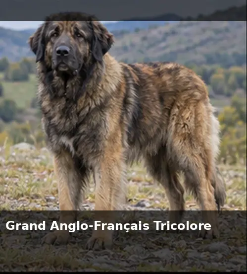 Grand Anglo-Français Blanc et Orange
