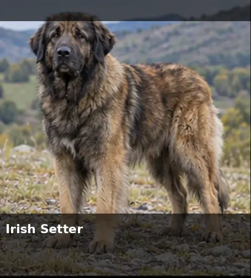Irish Red and White Setter
