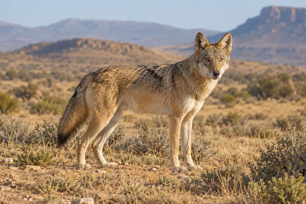Loup africain (ou Loup doré africain)