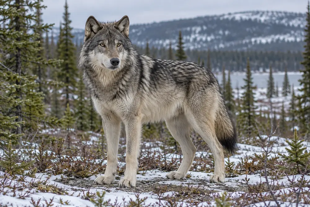 Loup gris (ou Loup commun)